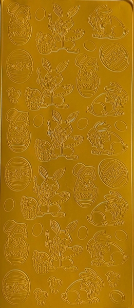 Sticker Ostern gelb